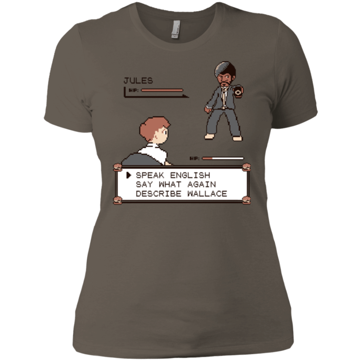 T-Shirts Warm Grey / X-Small say what again Women's Premium T-Shirt