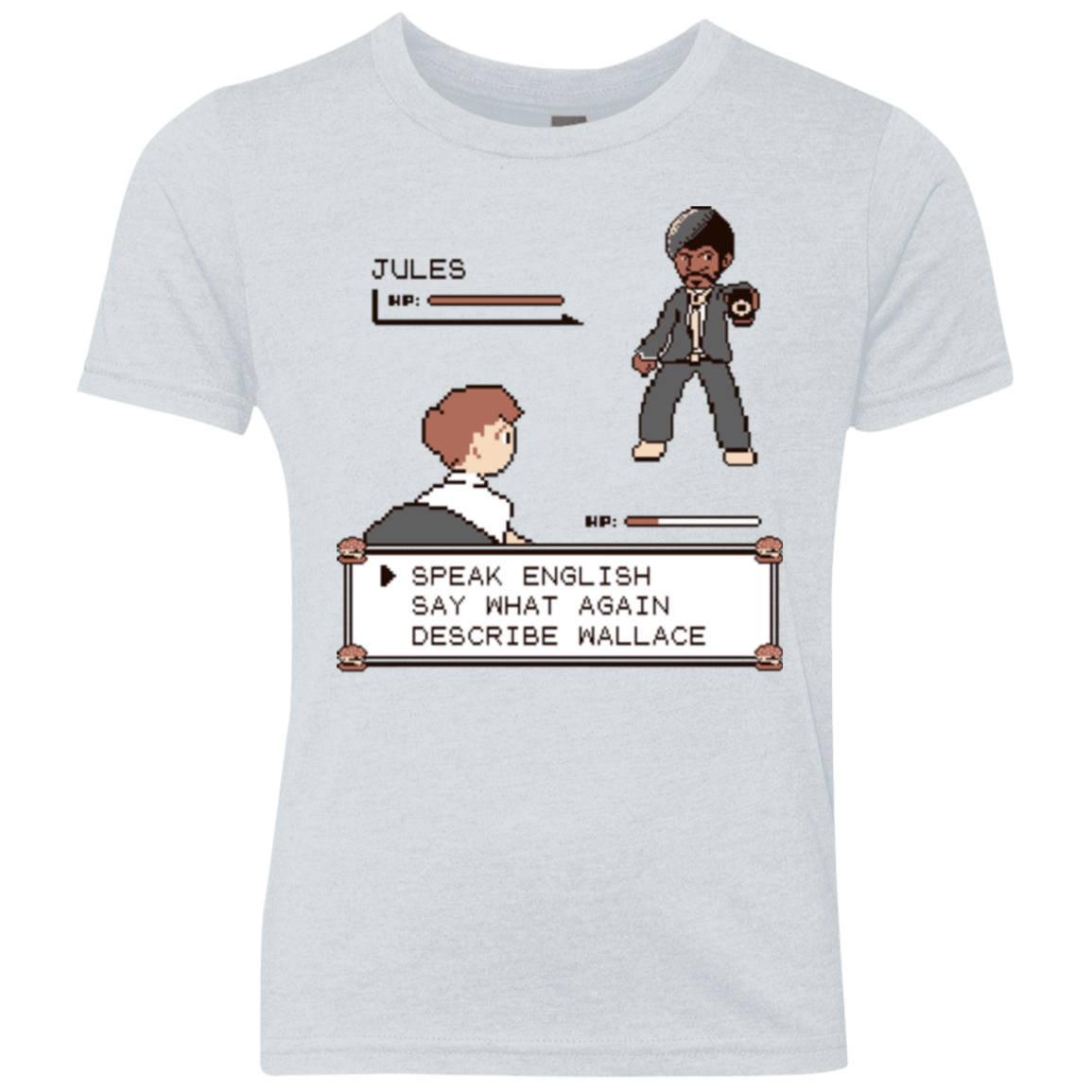 T-Shirts Heather White / YXS say what again Youth Triblend T-Shirt