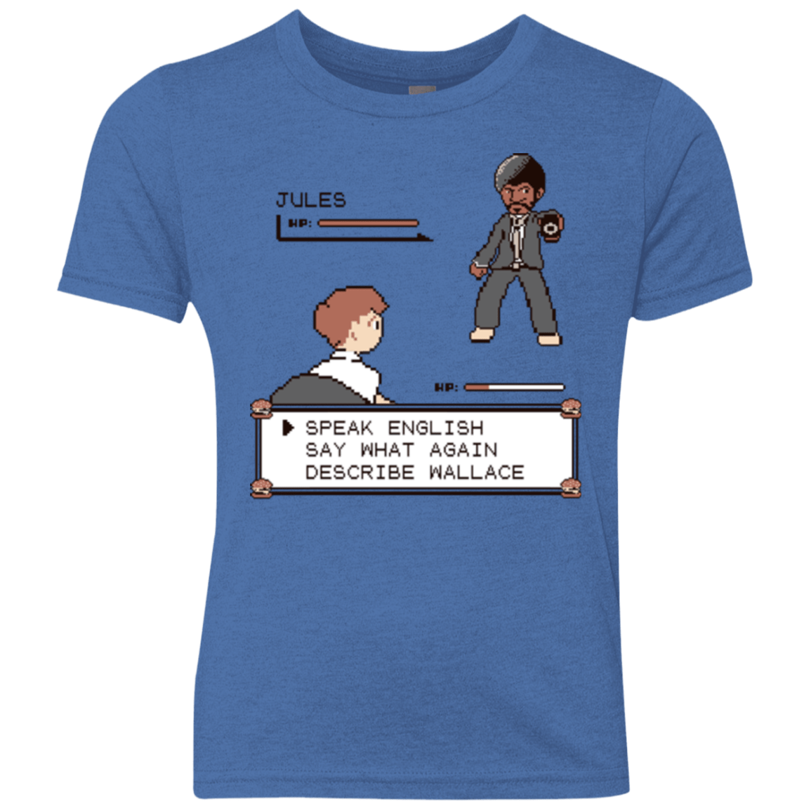 T-Shirts Vintage Royal / YXS say what again Youth Triblend T-Shirt