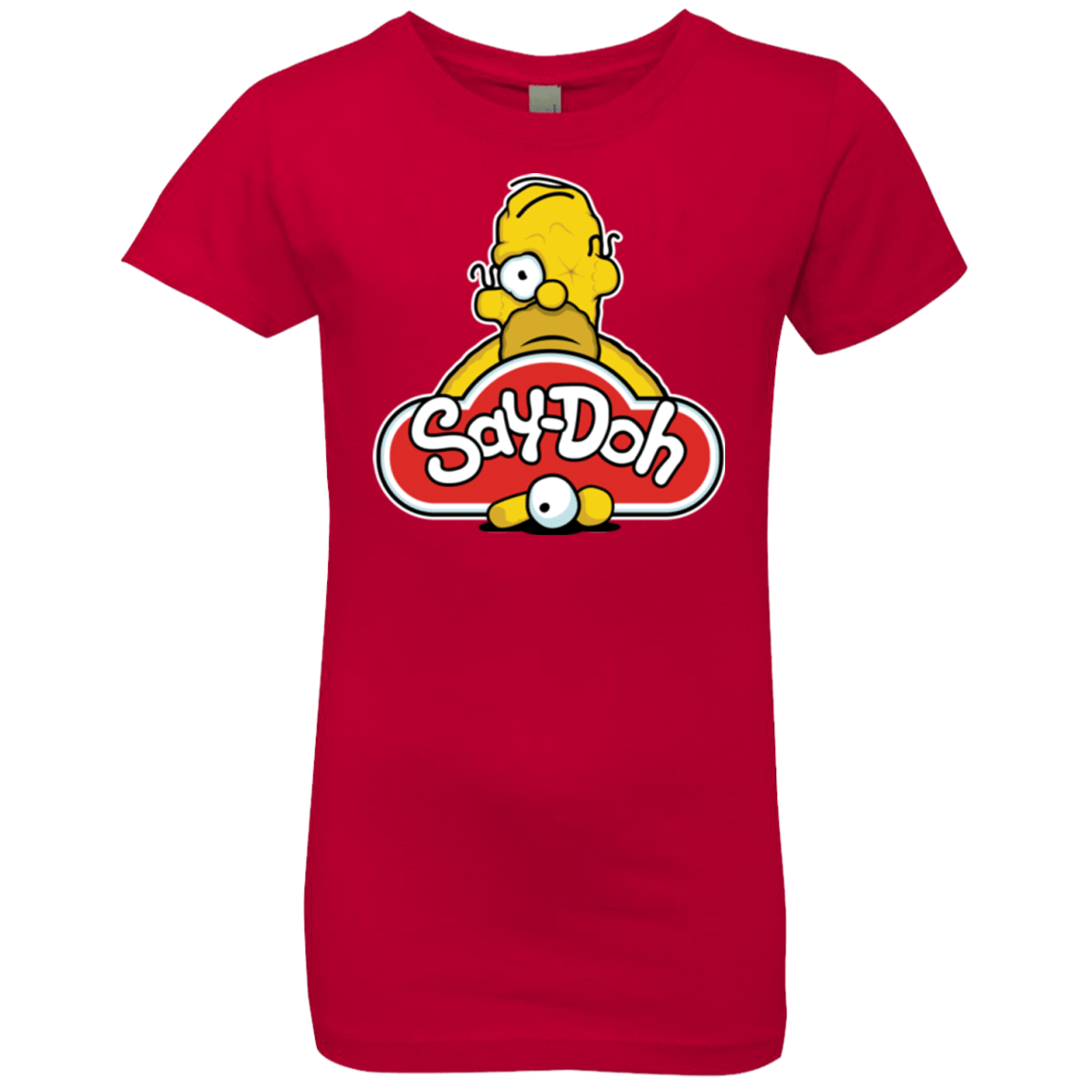 T-Shirts Red / YXS Saydoh Girls Premium T-Shirt