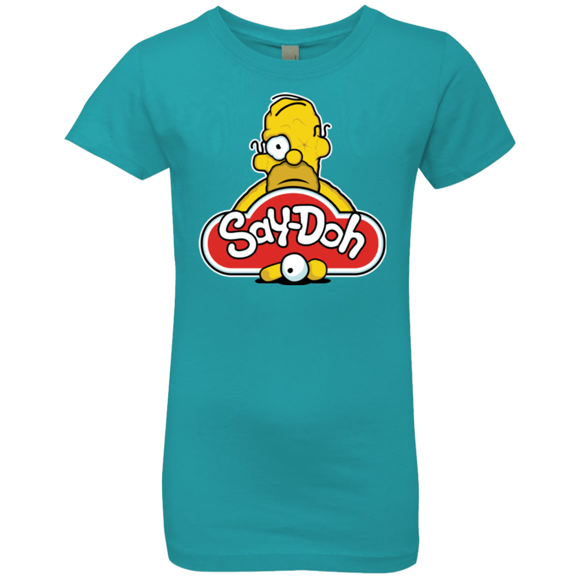 T-Shirts Tahiti Blue / YXS Saydoh Girls Premium T-Shirt