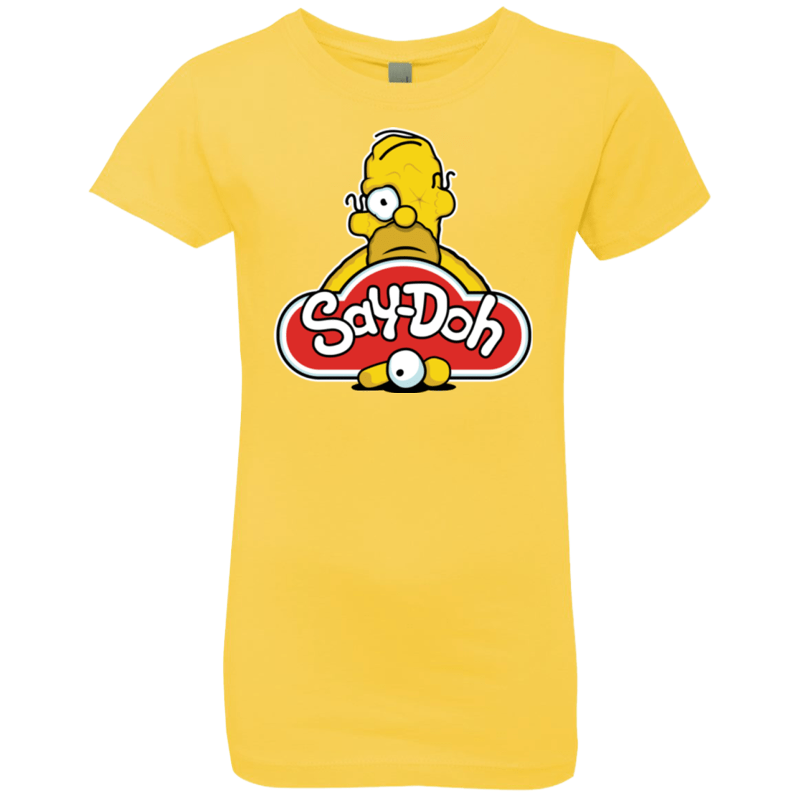 T-Shirts Vibrant Yellow / YXS Saydoh Girls Premium T-Shirt