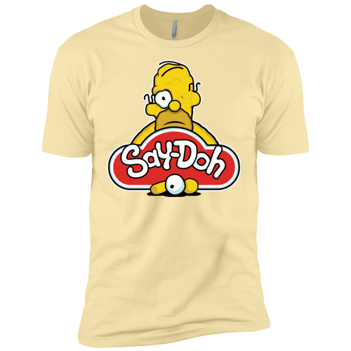 T-Shirts Banana Cream / X-Small Saydoh Men's Premium T-Shirt