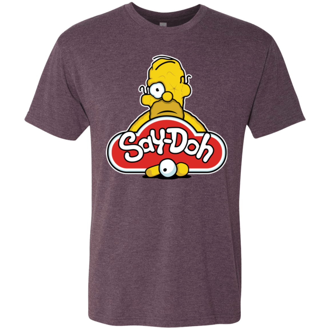 T-Shirts Vintage Purple / Small Saydoh Men's Triblend T-Shirt