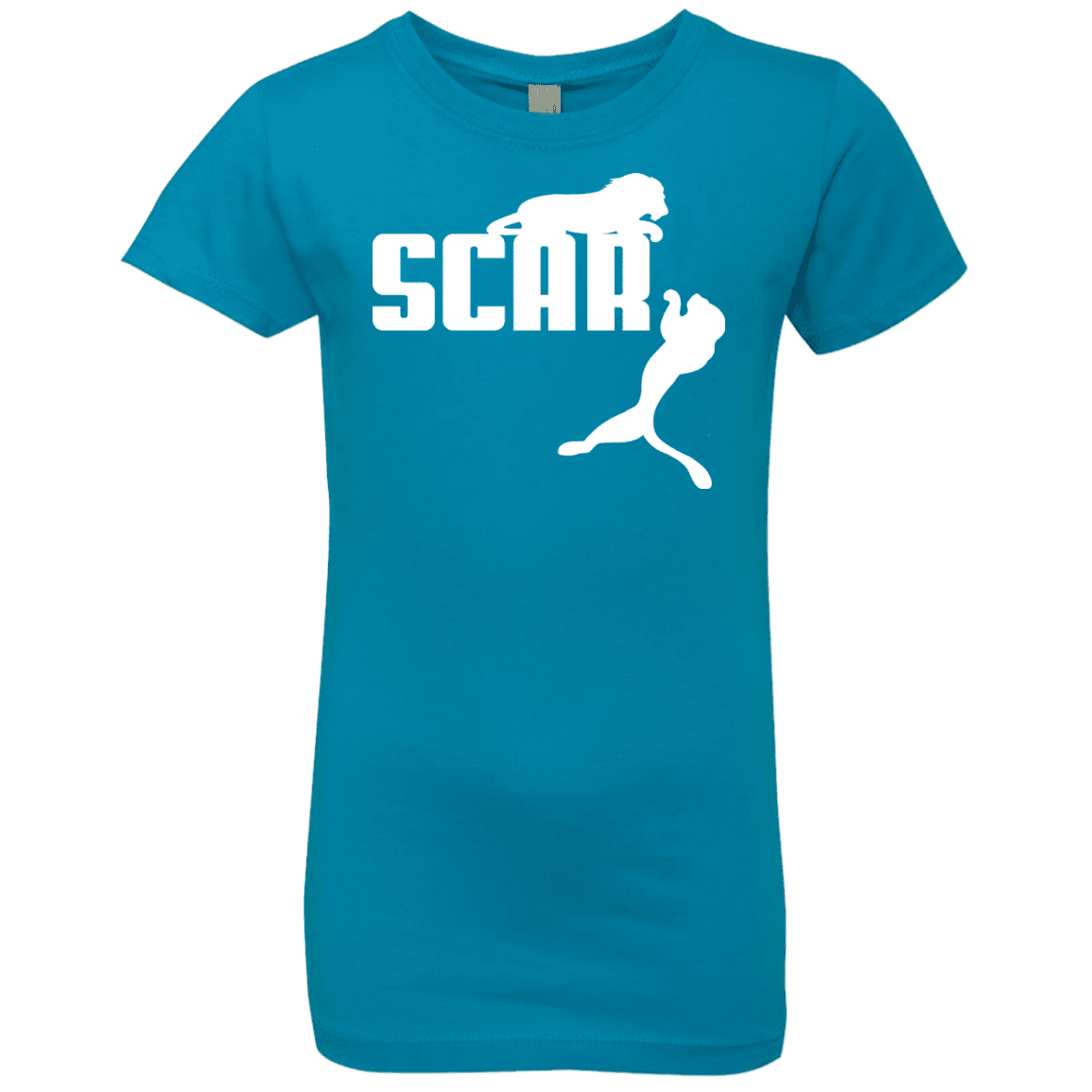T-Shirts Turquoise / YXS Scar! Girls Premium T-Shirt