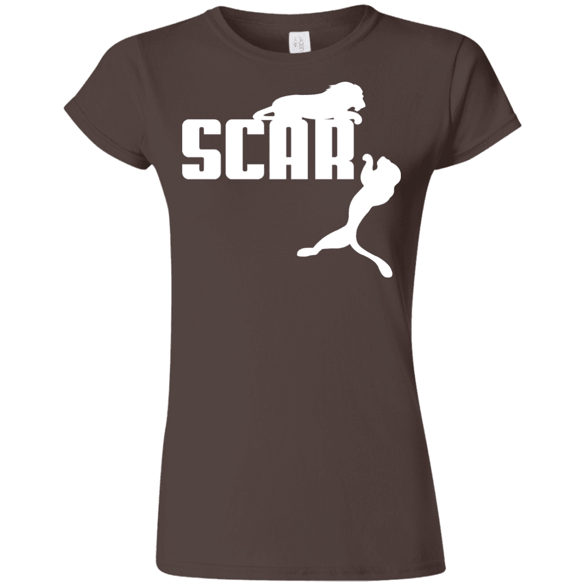 T-Shirts Dark Chocolate / S Scar! Junior Slimmer-Fit T-Shirt