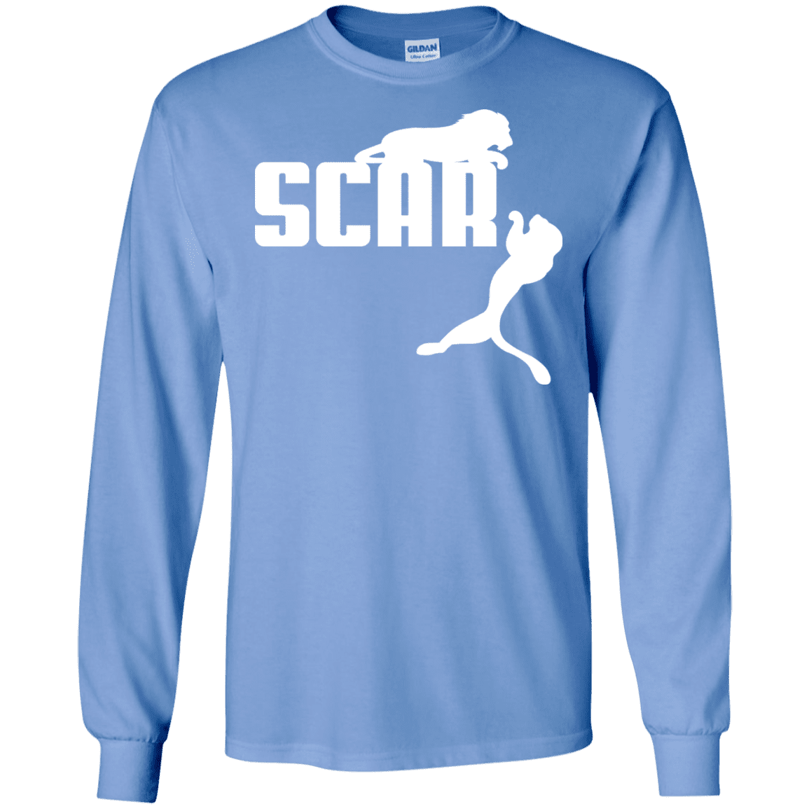 T-Shirts Carolina Blue / S Scar! Men's Long Sleeve T-Shirt