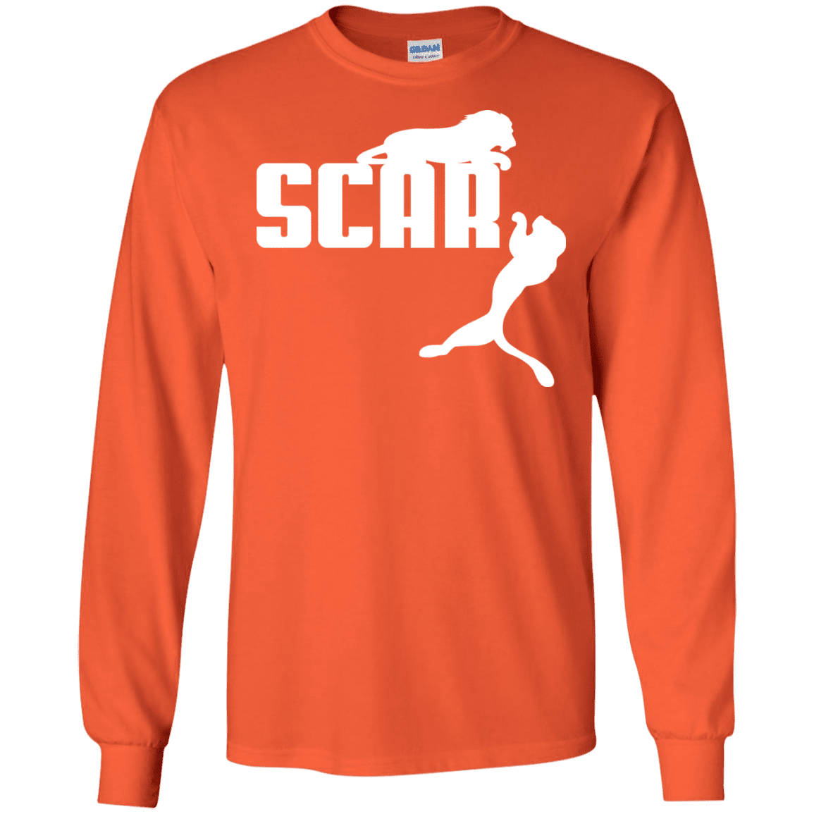 T-Shirts Orange / S Scar! Men's Long Sleeve T-Shirt