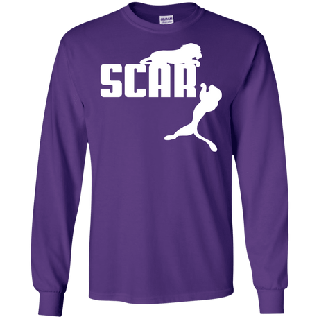 T-Shirts Purple / S Scar! Men's Long Sleeve T-Shirt
