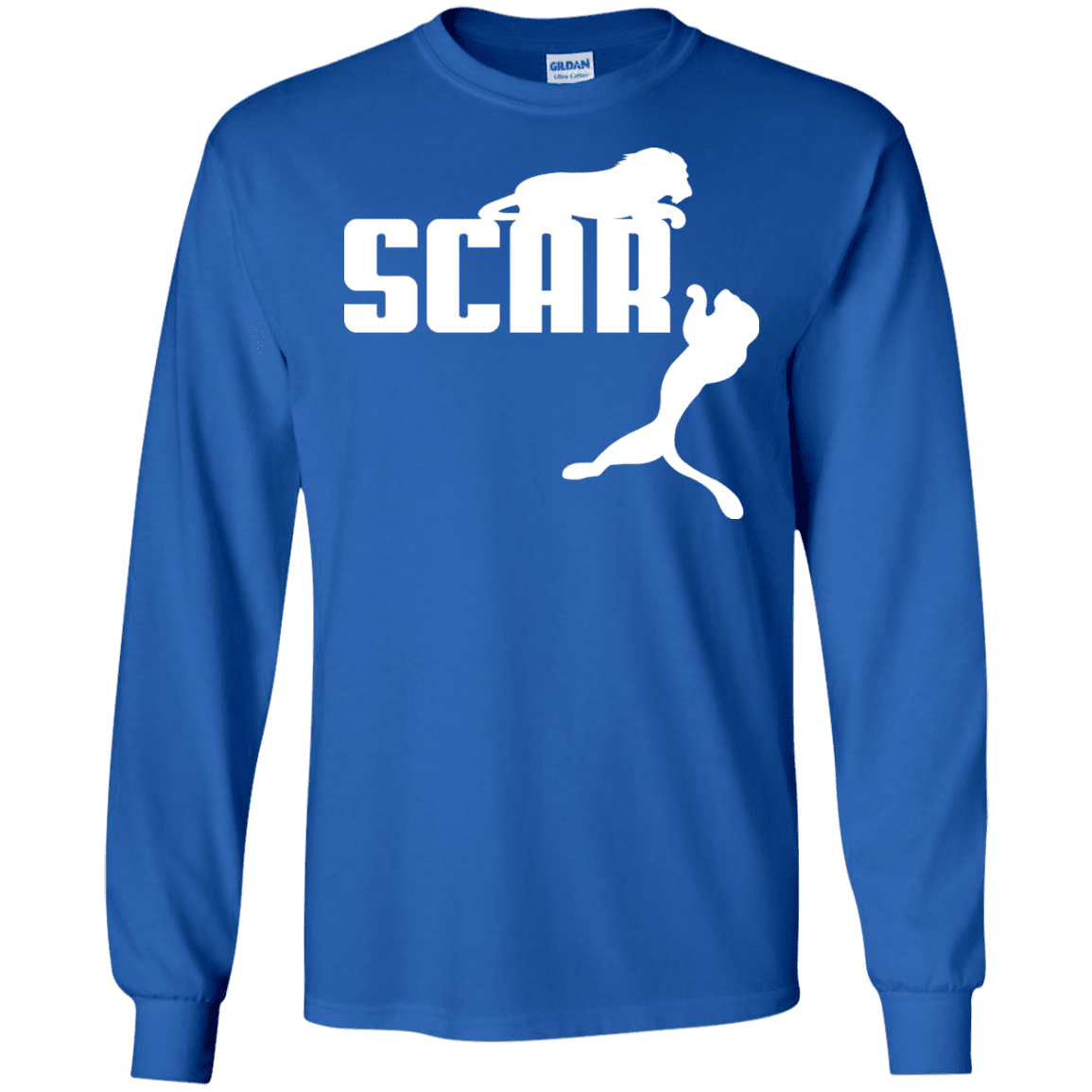 T-Shirts Royal / S Scar! Men's Long Sleeve T-Shirt