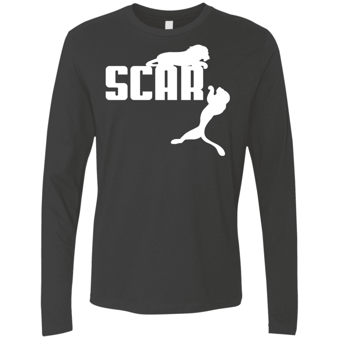 T-Shirts Heavy Metal / S Scar! Men's Premium Long Sleeve