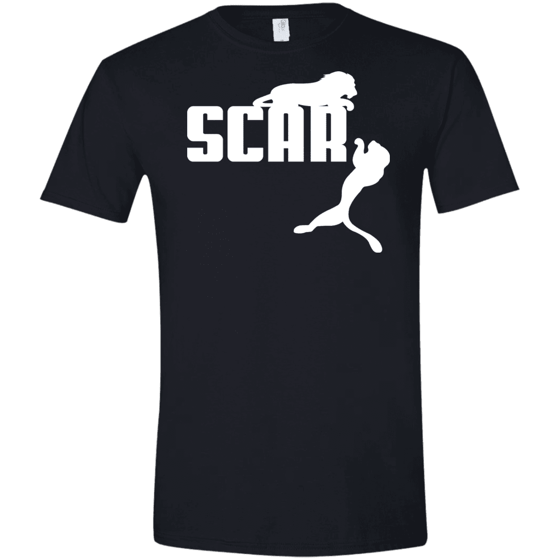 T-Shirts Black / X-Small Scar! Men's Semi-Fitted Softstyle