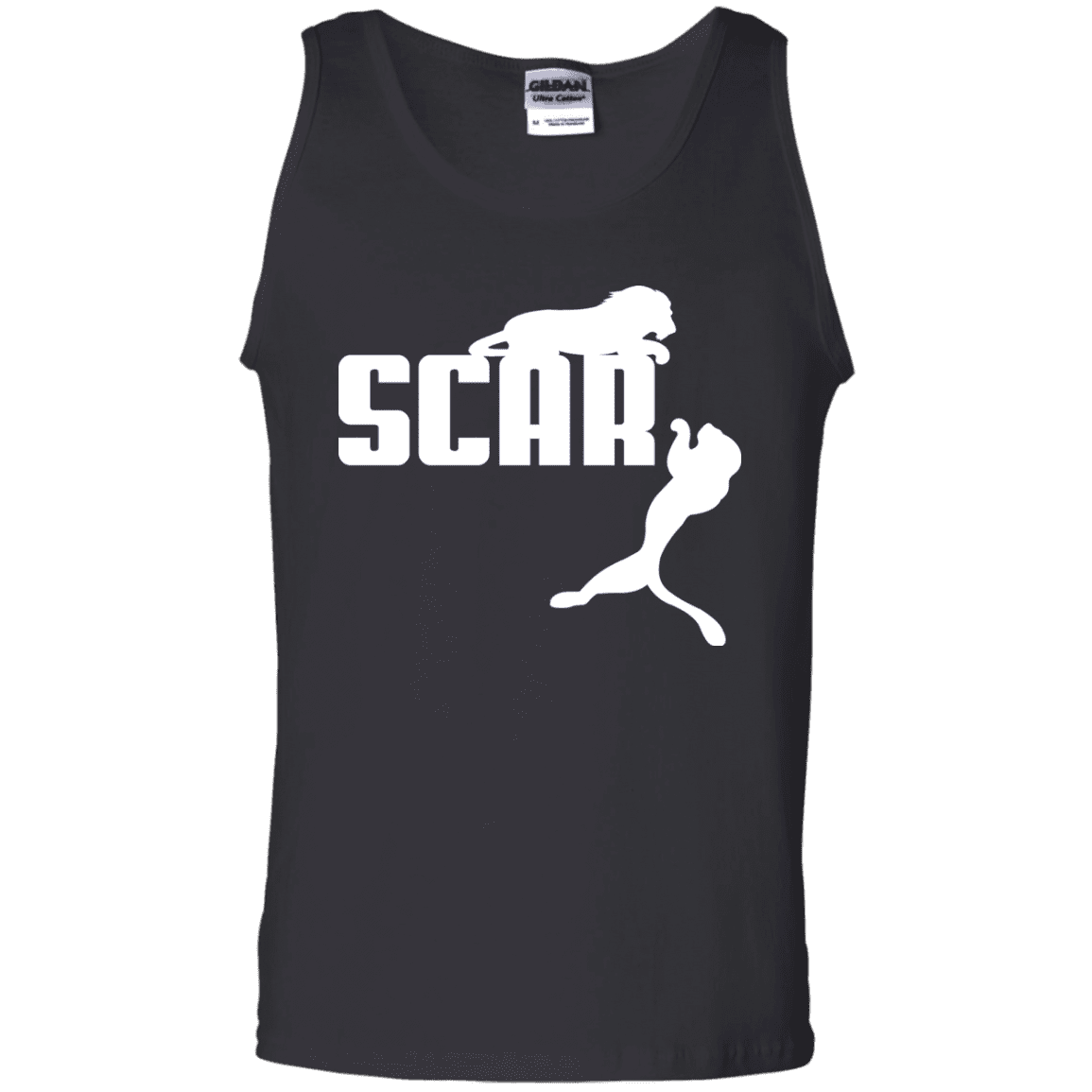 T-Shirts Black / S Scar! Men's Tank Top