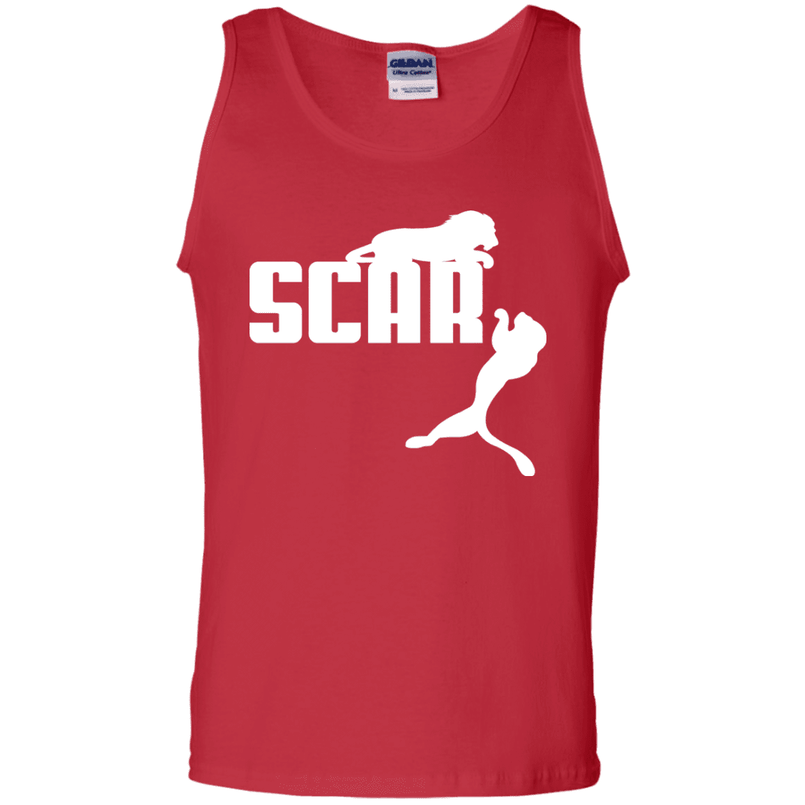 T-Shirts Red / S Scar! Men's Tank Top