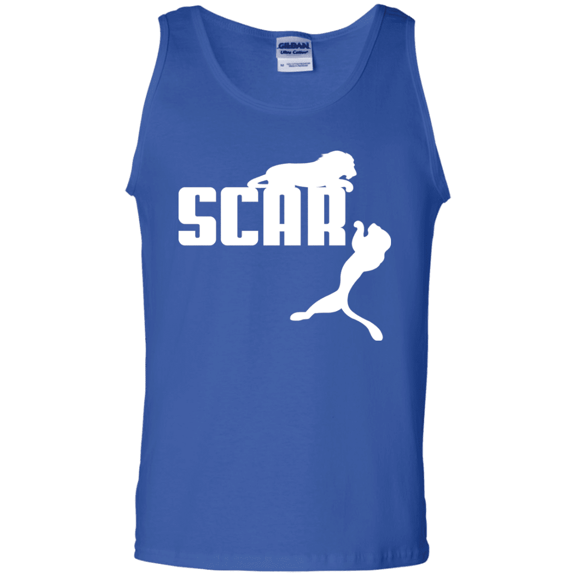 T-Shirts Royal / S Scar! Men's Tank Top