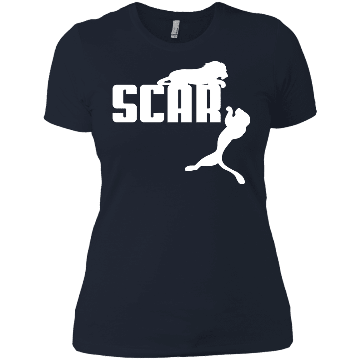 T-Shirts Midnight Navy / X-Small Scar! Women's Premium T-Shirt