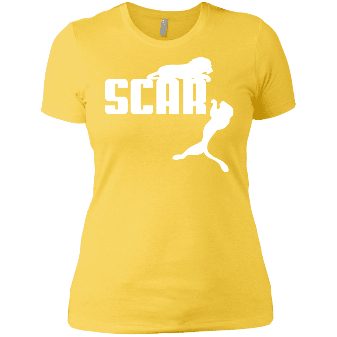T-Shirts Vibrant Yellow / X-Small Scar! Women's Premium T-Shirt
