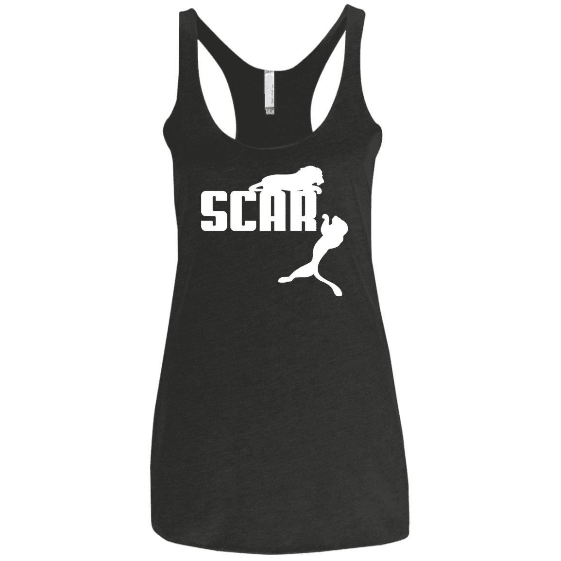 T-Shirts Vintage Black / X-Small Scar! Women's Triblend Racerback Tank