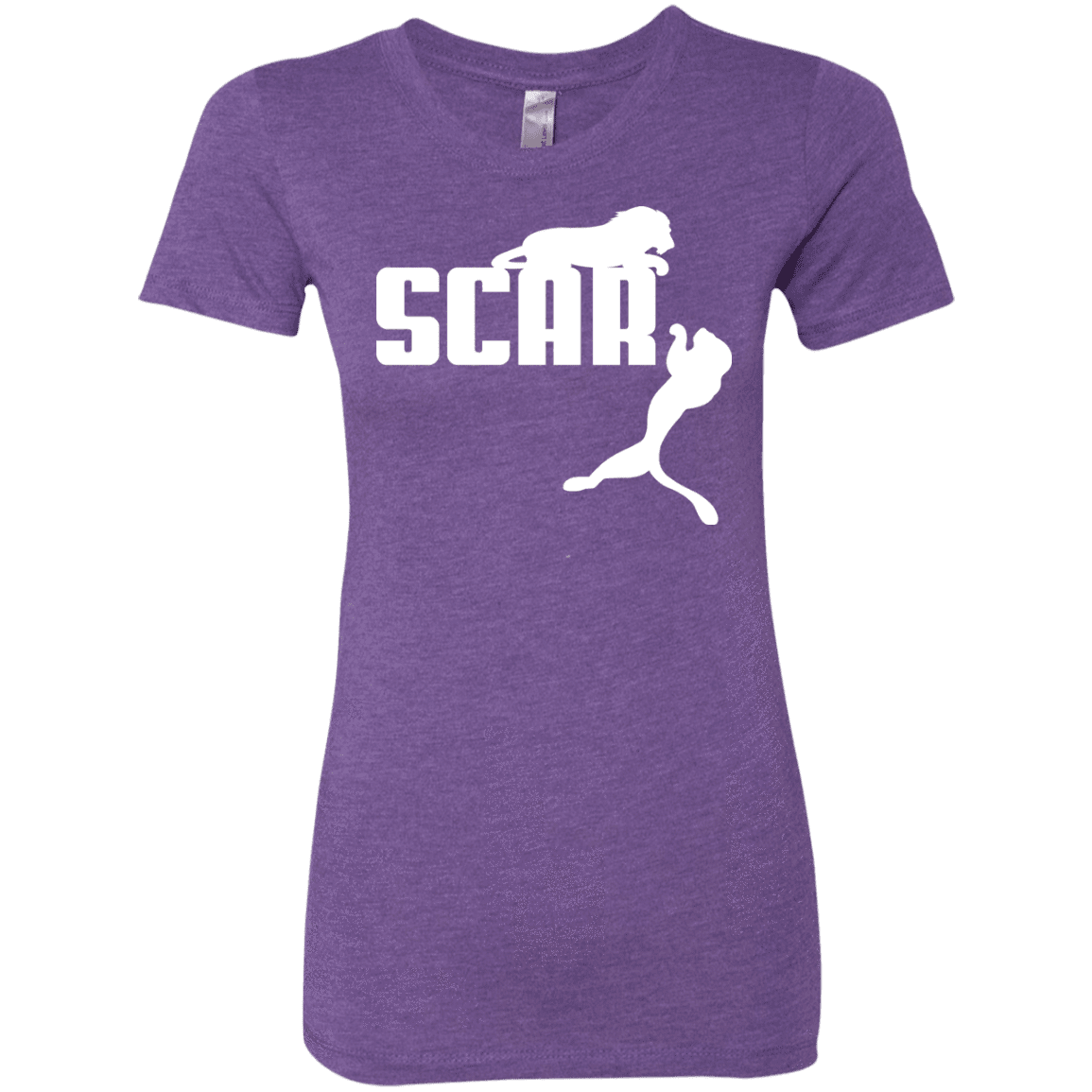 T-Shirts Purple Rush / S Scar! Women's Triblend T-Shirt