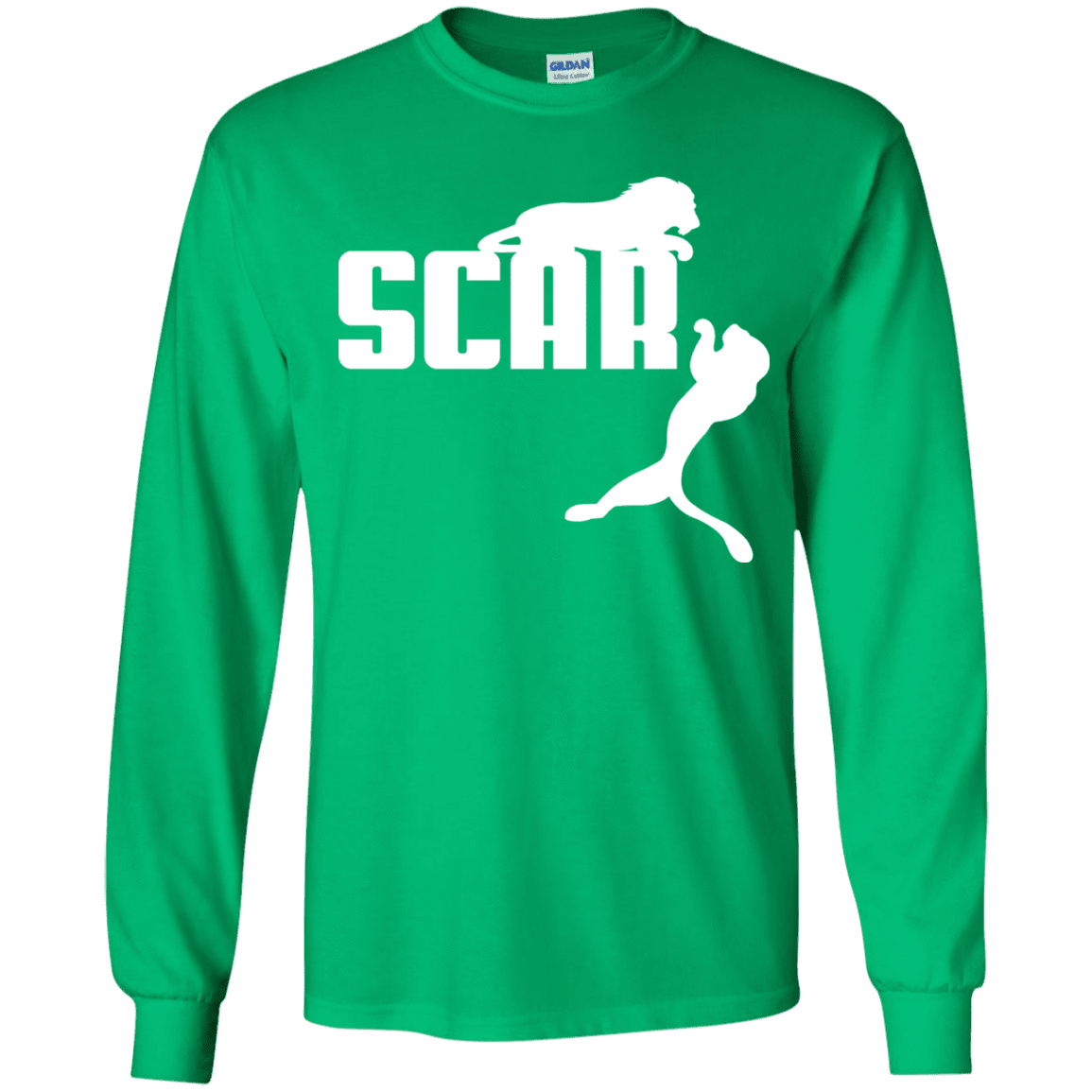 T-Shirts Irish Green / YS Scar! Youth Long Sleeve T-Shirt