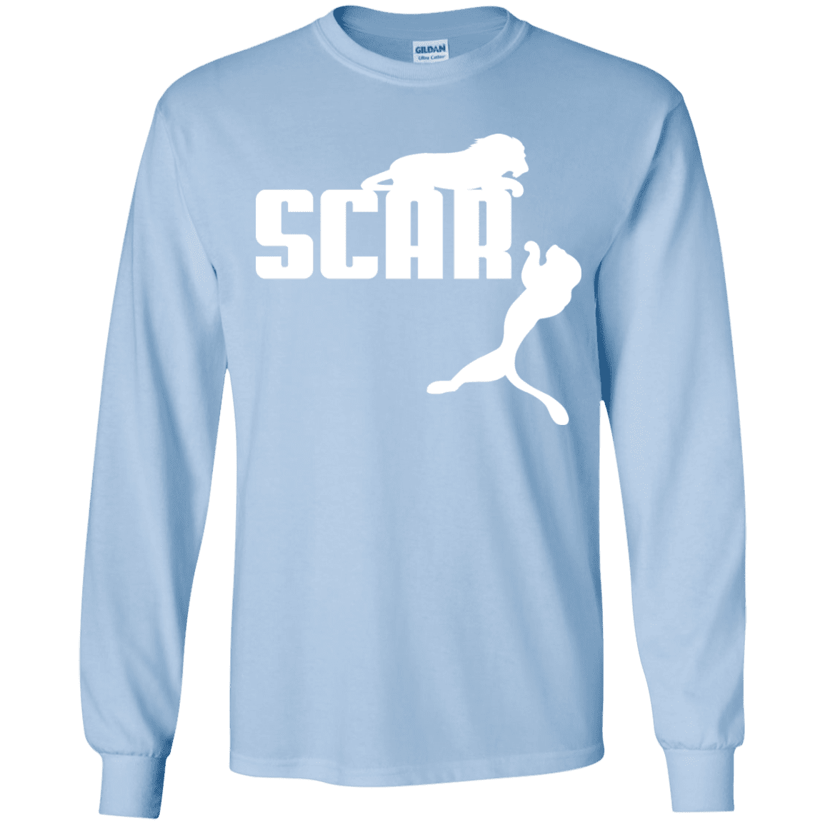 T-Shirts Light Blue / YS Scar! Youth Long Sleeve T-Shirt