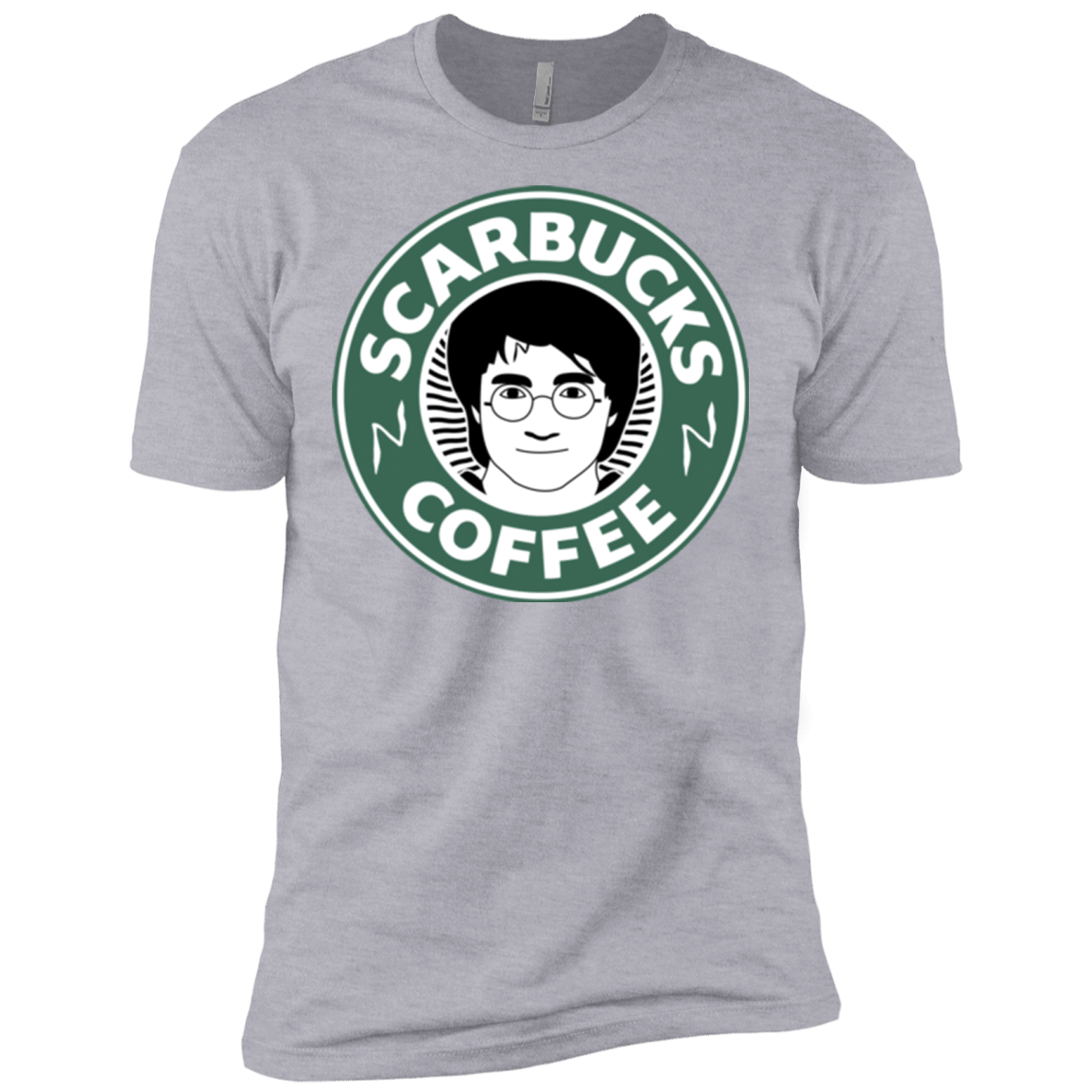 T-Shirts Heather Grey / X-Small Scarbucks Men's Premium T-Shirt