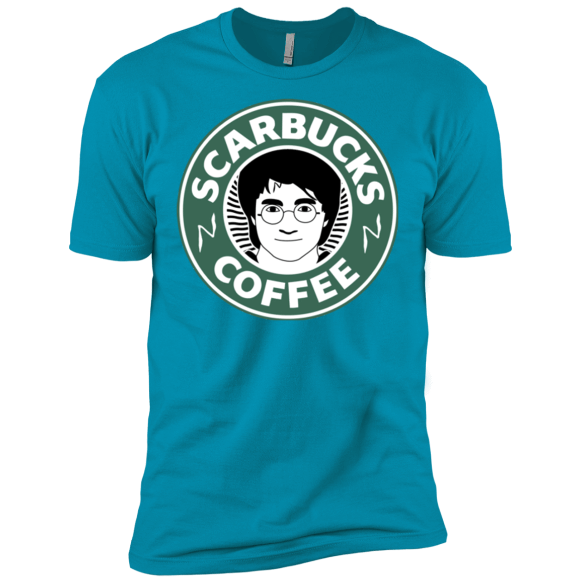 T-Shirts Turquoise / X-Small Scarbucks Men's Premium T-Shirt