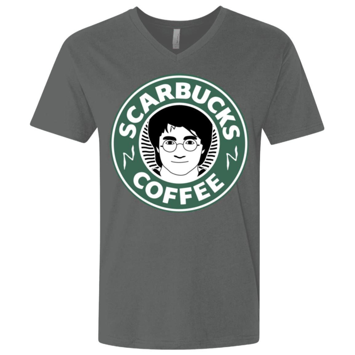 T-Shirts Heavy Metal / X-Small Scarbucks Men's Premium V-Neck