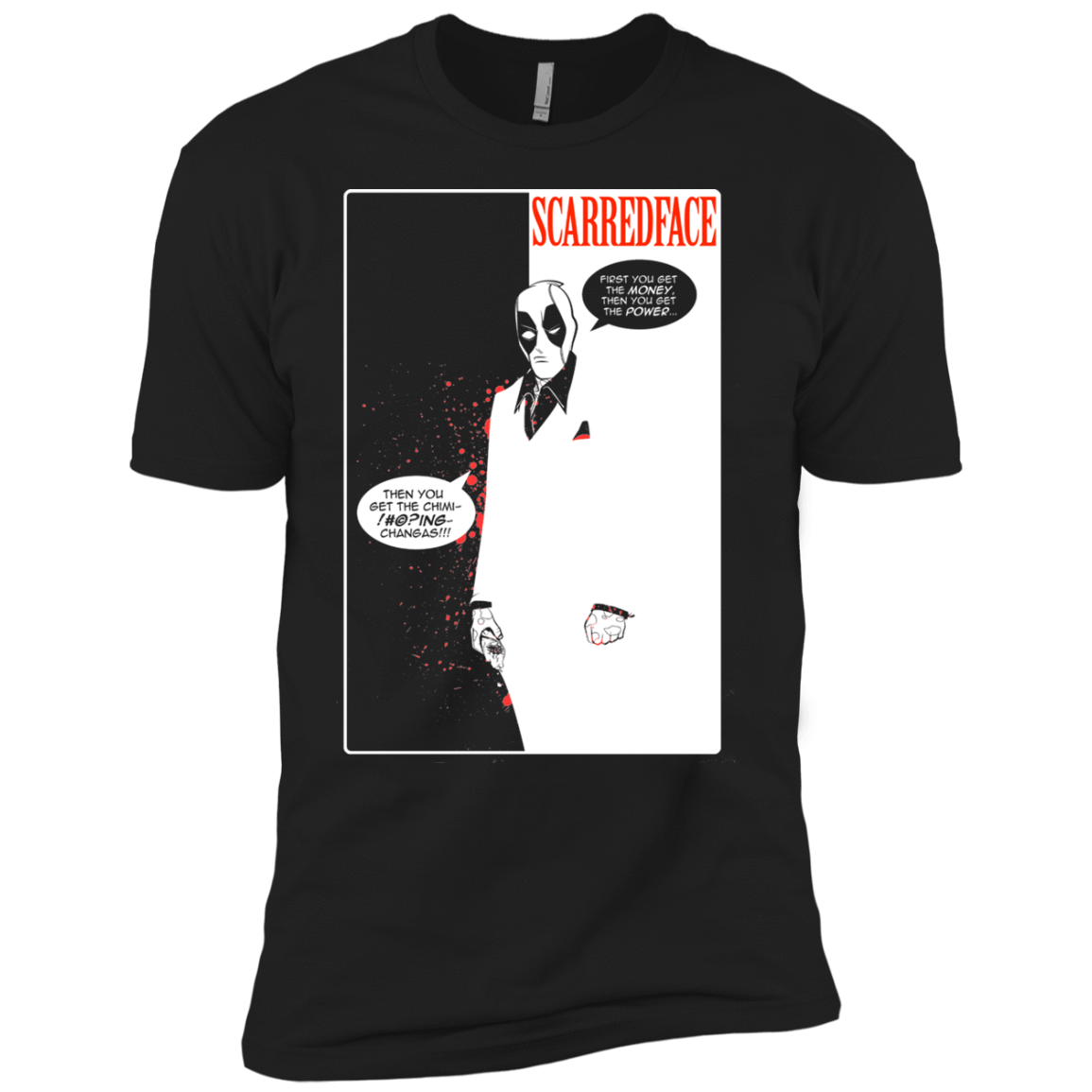 T-Shirts Black / YXS SCARREDFACE Boys Premium T-Shirt