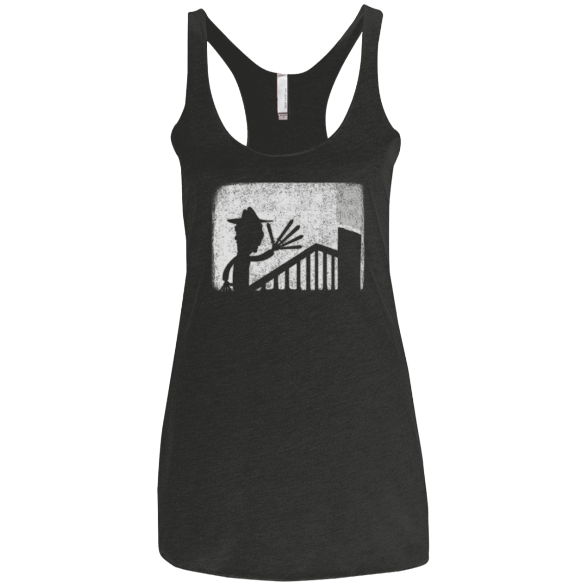 T-Shirts Vintage Black / X-Small Scary Dreams Women's Triblend Racerback Tank