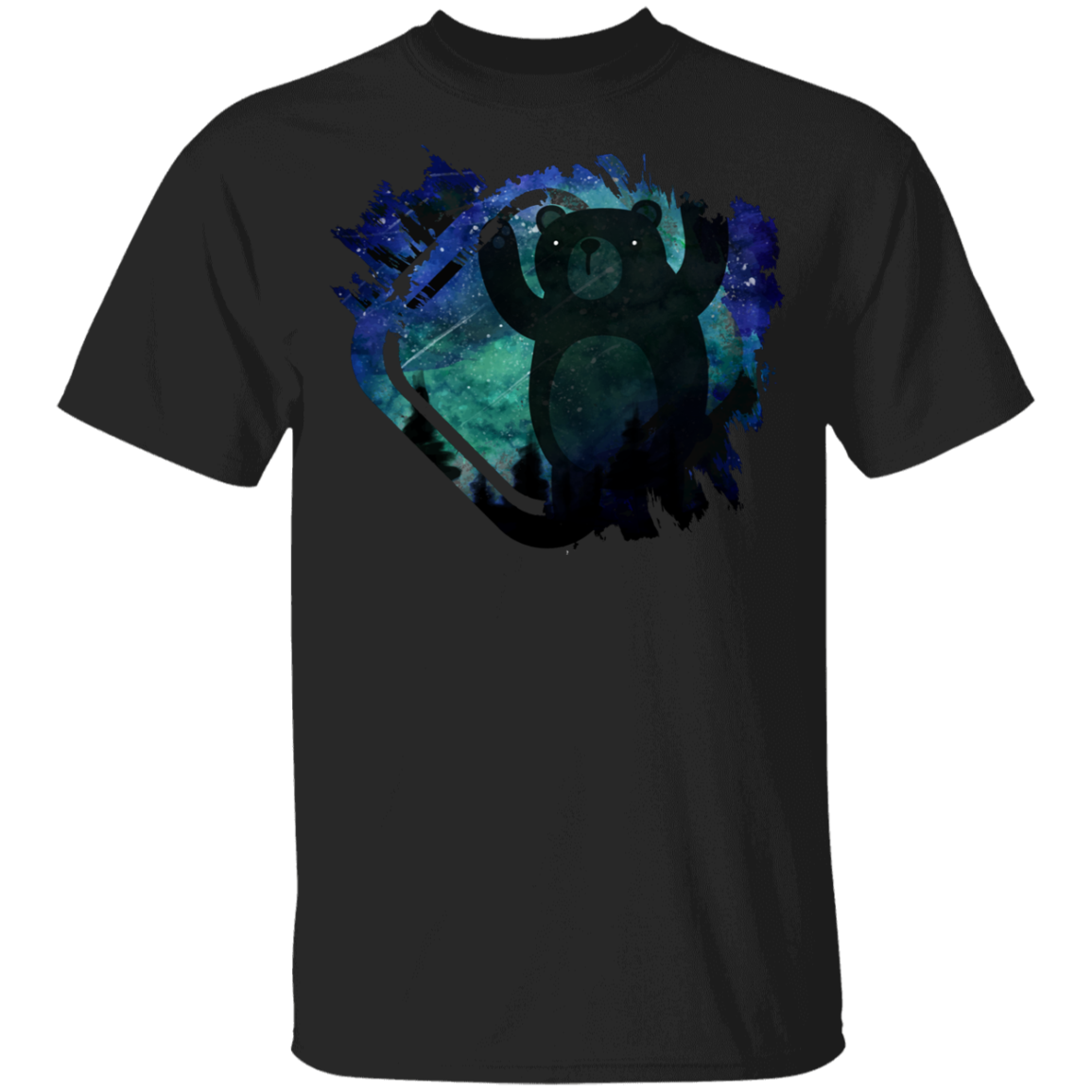 T-Shirts Black / YXS Scary Stuffed Bear Youth T-Shirt