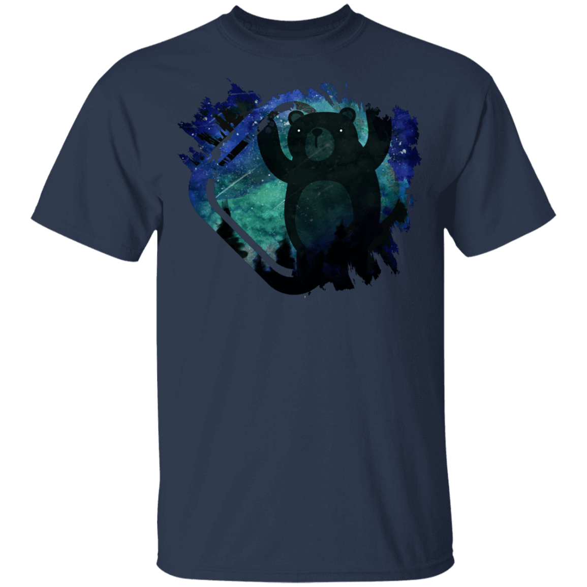 T-Shirts Navy / YXS Scary Stuffed Bear Youth T-Shirt