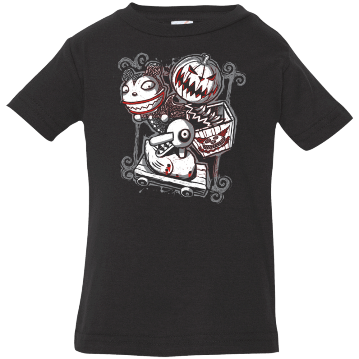 T-Shirts Black / 6 Months Scary Toys Infant Premium T-Shirt