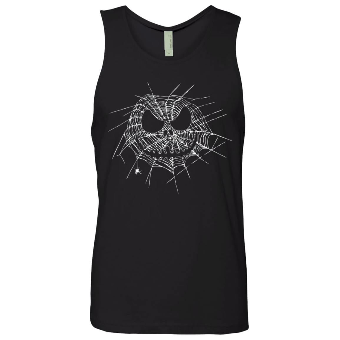 T-Shirts Black / S Scary Web Men's Premium Tank Top