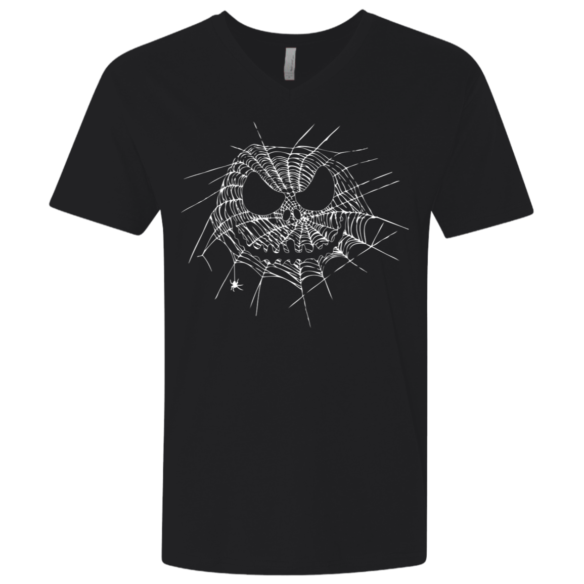 T-Shirts Black / X-Small Scary Web Men's Premium V-Neck