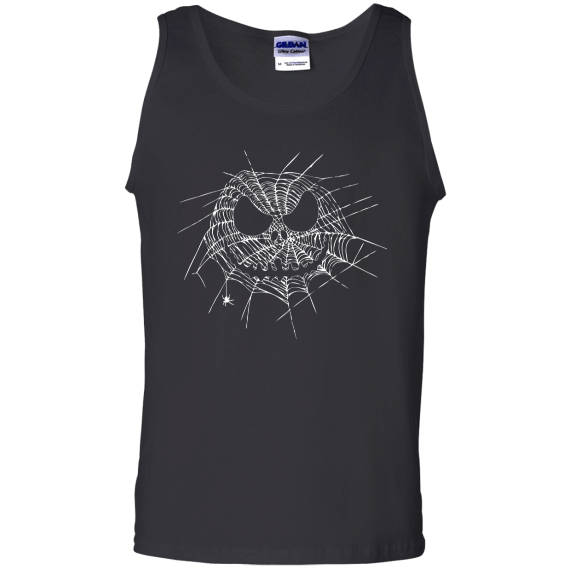 T-Shirts Black / S Scary Web Men's Tank Top