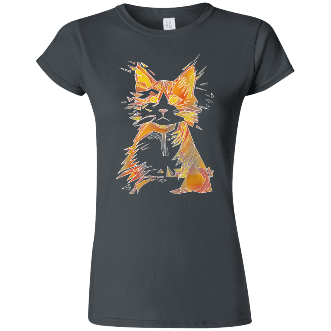 T-Shirts Charcoal / S Scattered Junior Slimmer-Fit T-Shirt