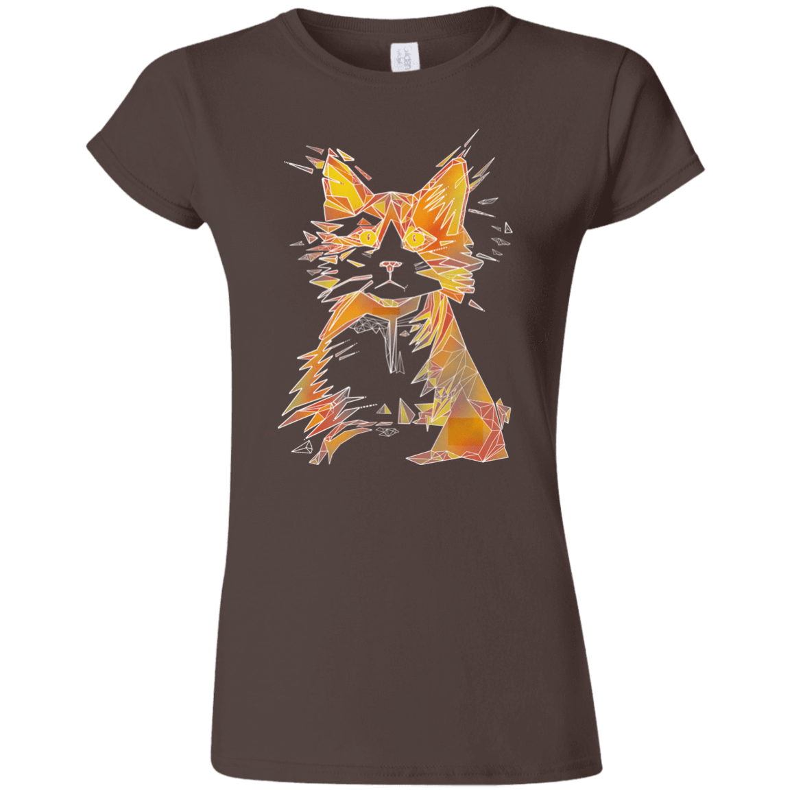 T-Shirts Dark Chocolate / S Scattered Junior Slimmer-Fit T-Shirt