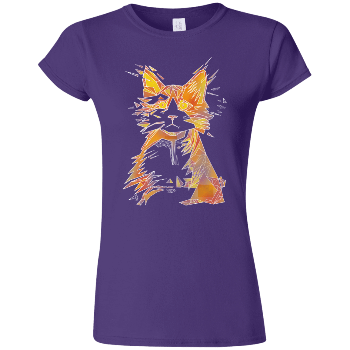 T-Shirts Purple / S Scattered Junior Slimmer-Fit T-Shirt