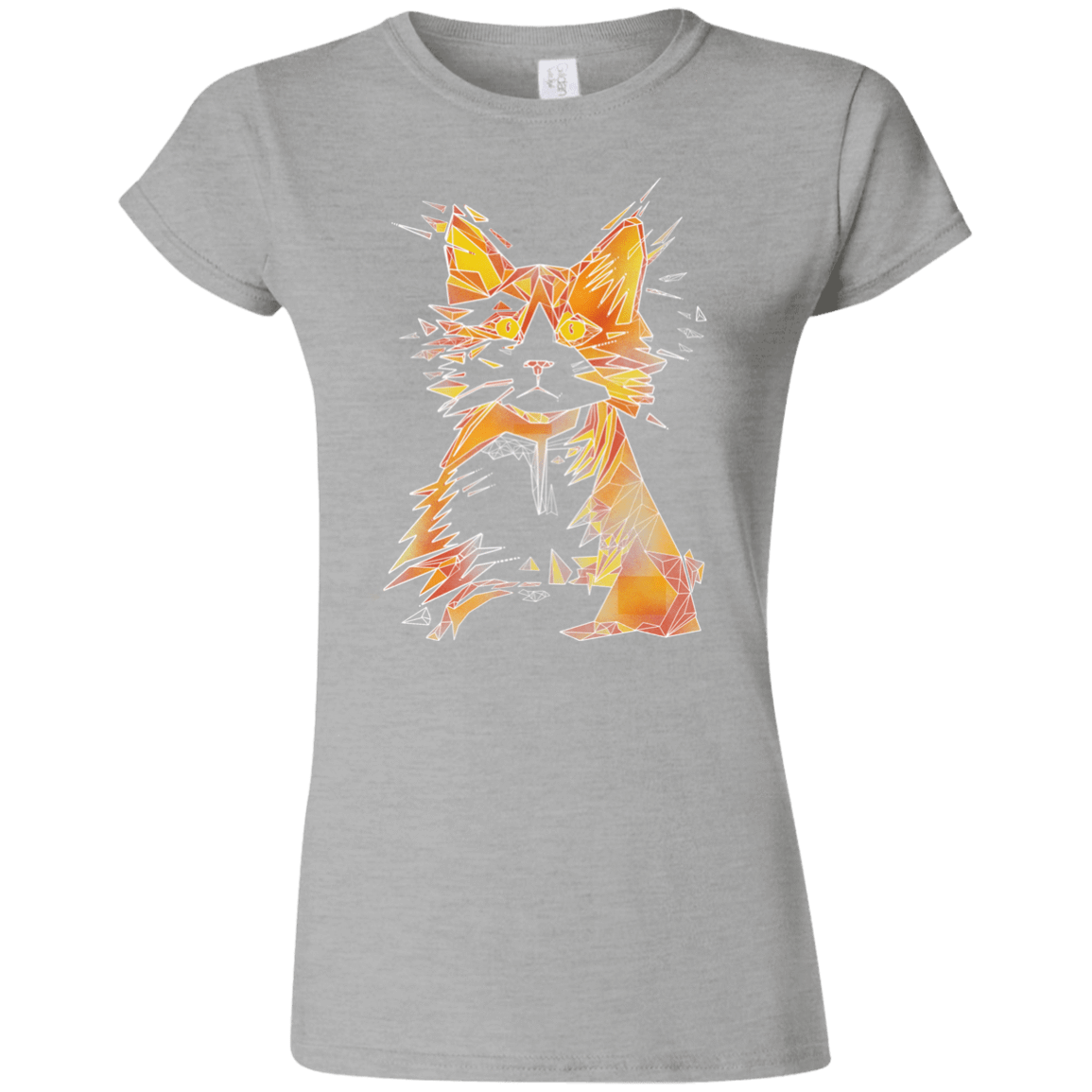 T-Shirts Sport Grey / S Scattered Junior Slimmer-Fit T-Shirt