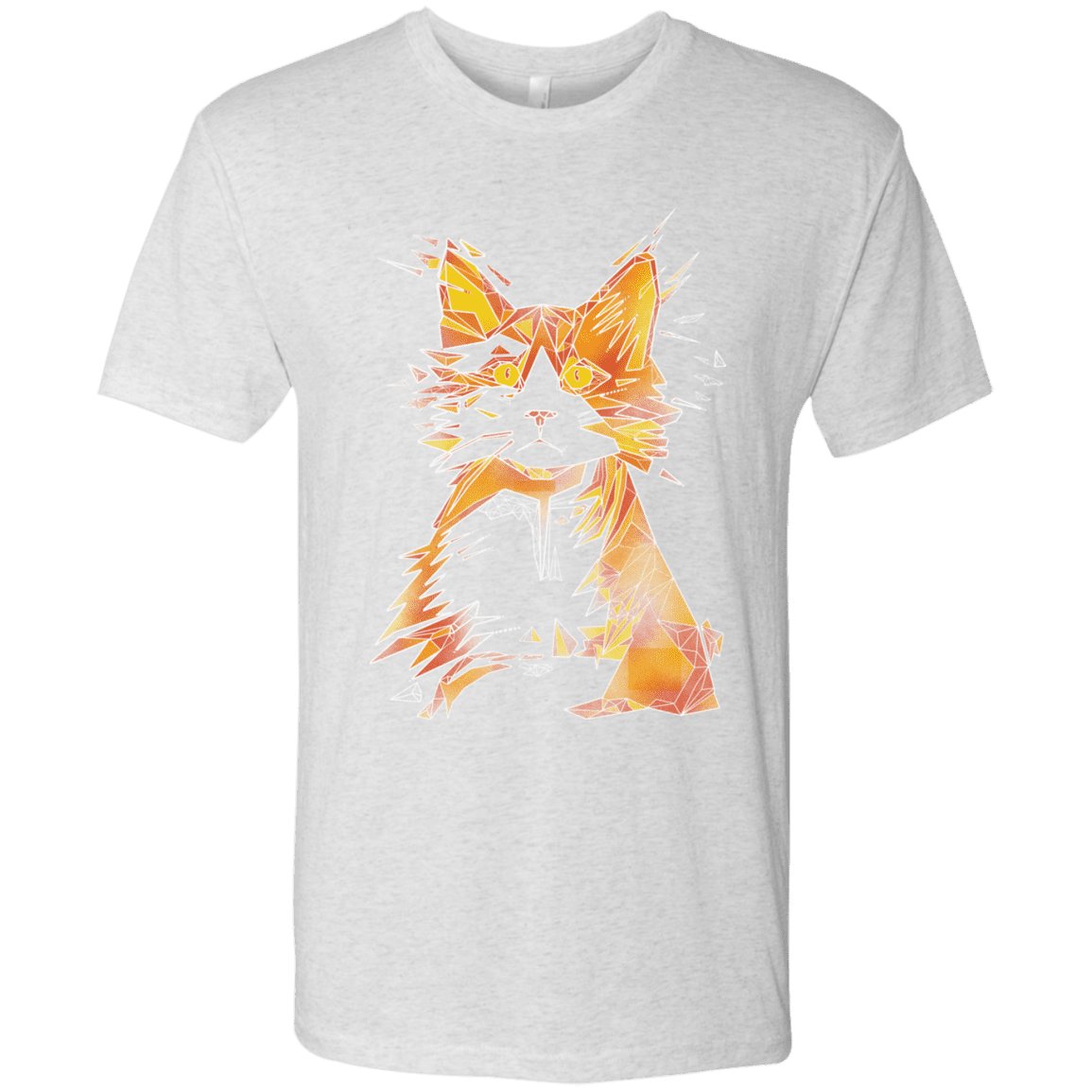 T-Shirts Heather White / S Scattered Men's Triblend T-Shirt