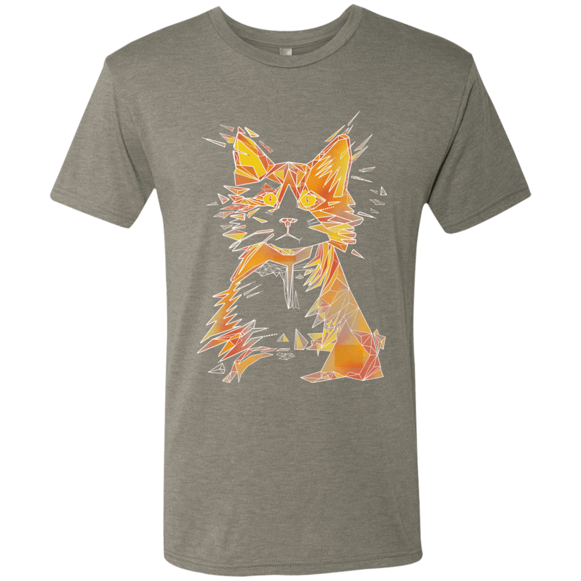 T-Shirts Venetian Grey / S Scattered Men's Triblend T-Shirt