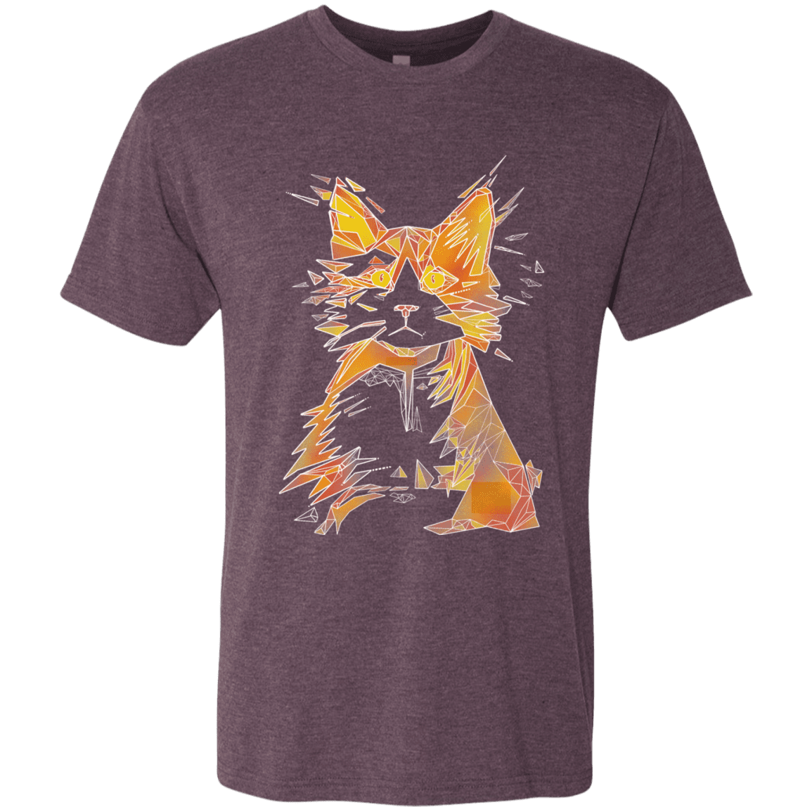 T-Shirts Vintage Purple / S Scattered Men's Triblend T-Shirt