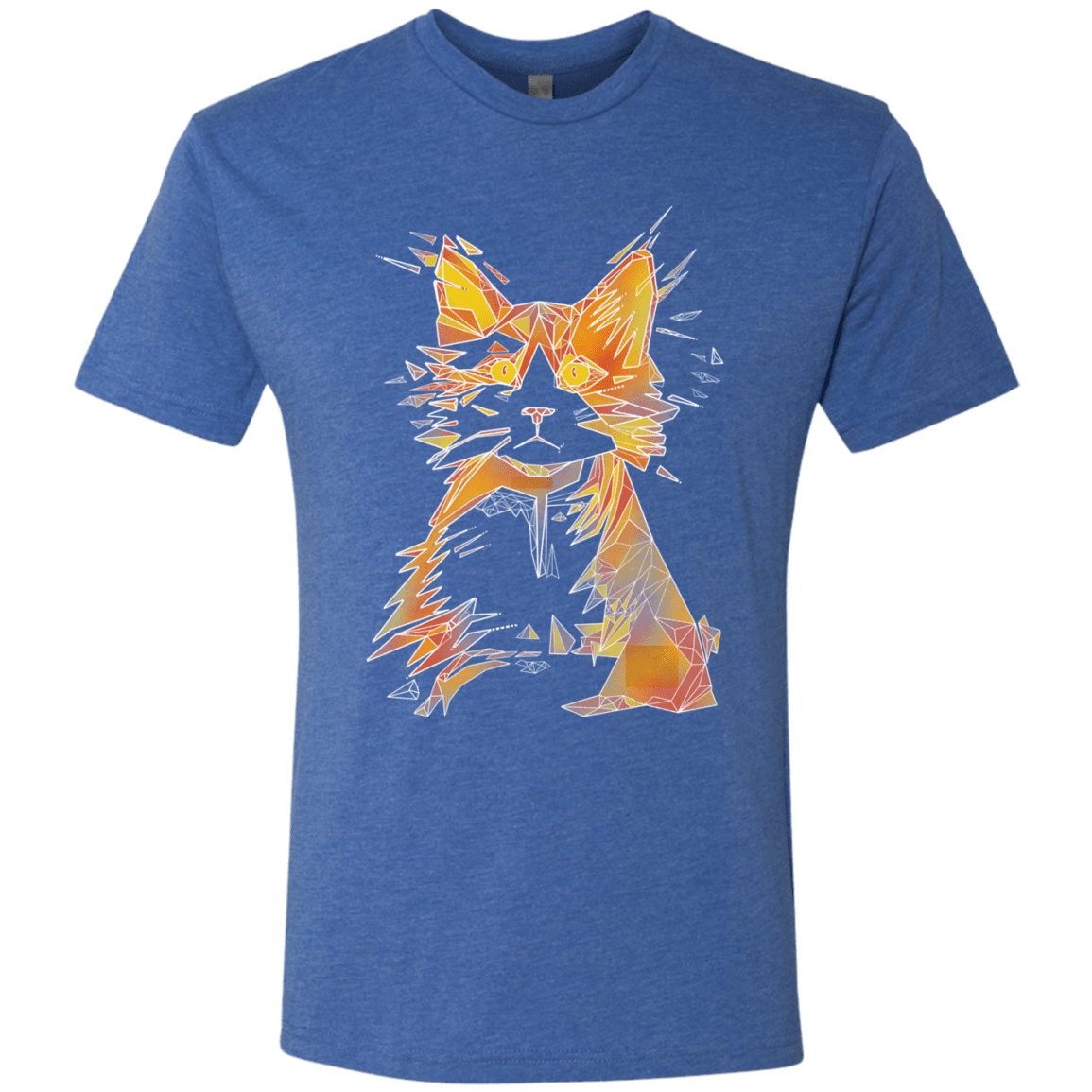 T-Shirts Vintage Royal / S Scattered Men's Triblend T-Shirt