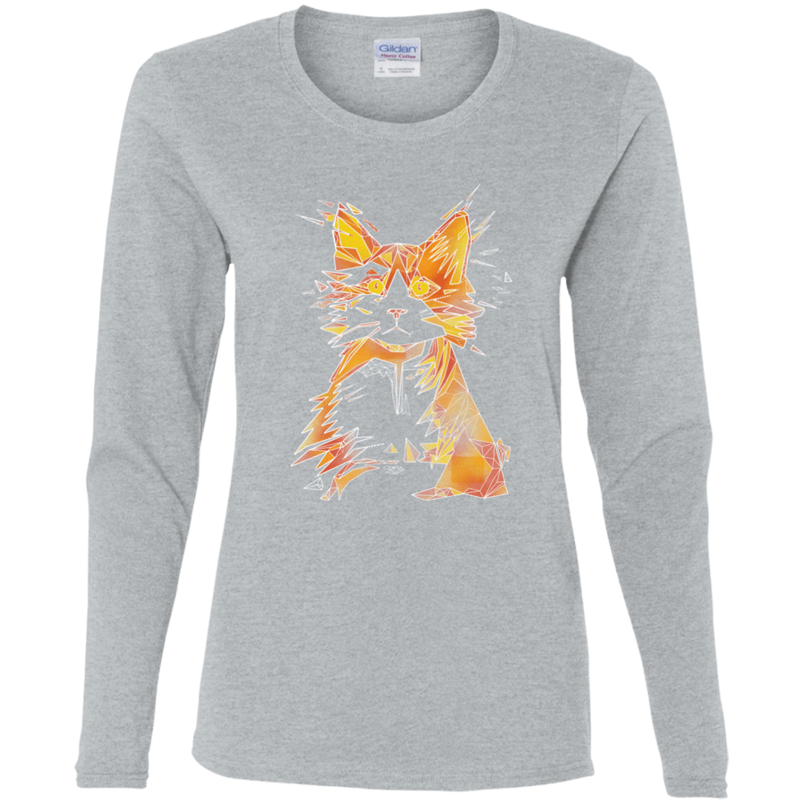 T-Shirts Sport Grey / S Scattered Women's Long Sleeve T-Shirt