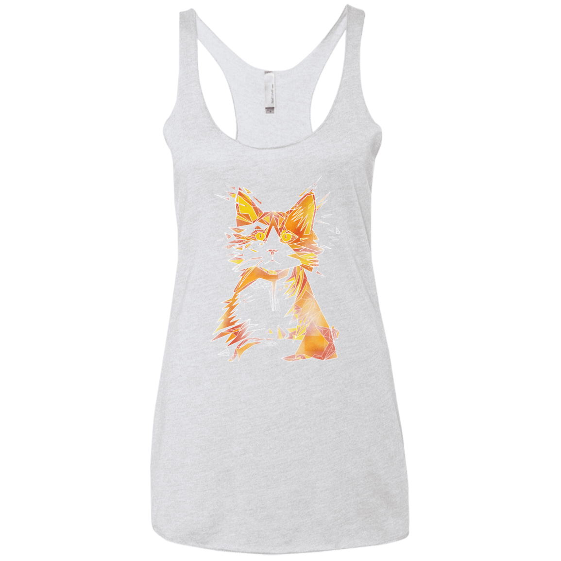Scattered Women's Triblend Racerback Tank