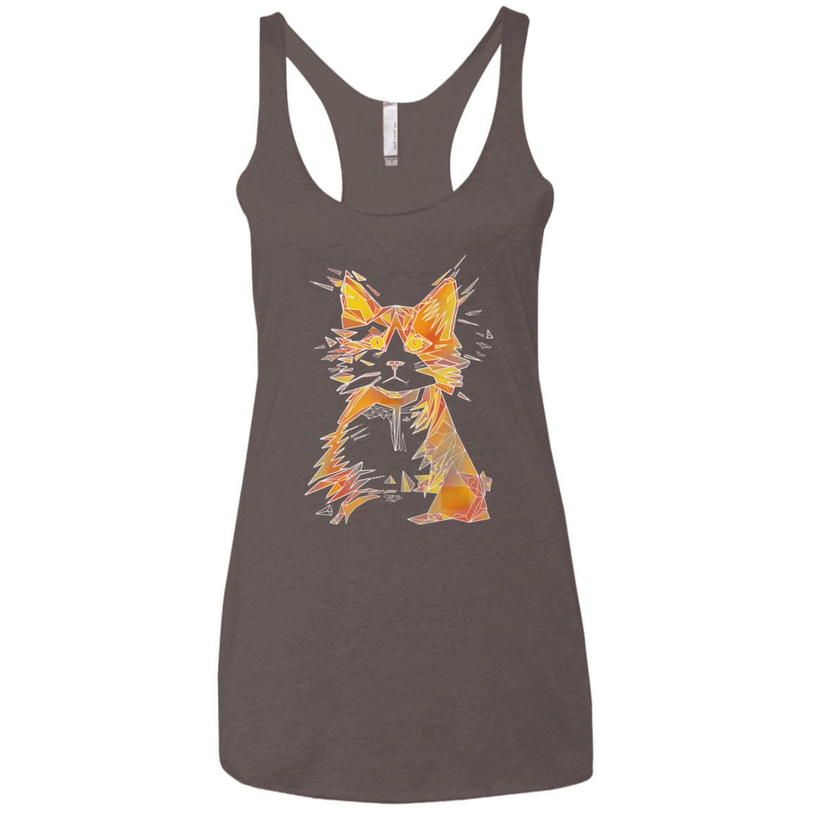 Scattered Women's Triblend Racerback Tank