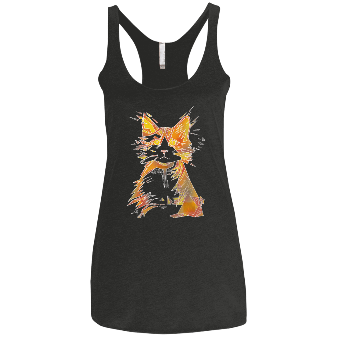 Scattered Women's Triblend Racerback Tank