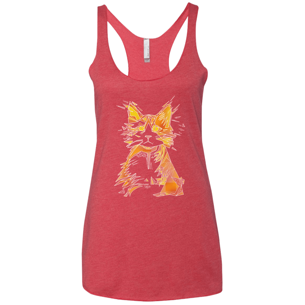 Scattered Women's Triblend Racerback Tank
