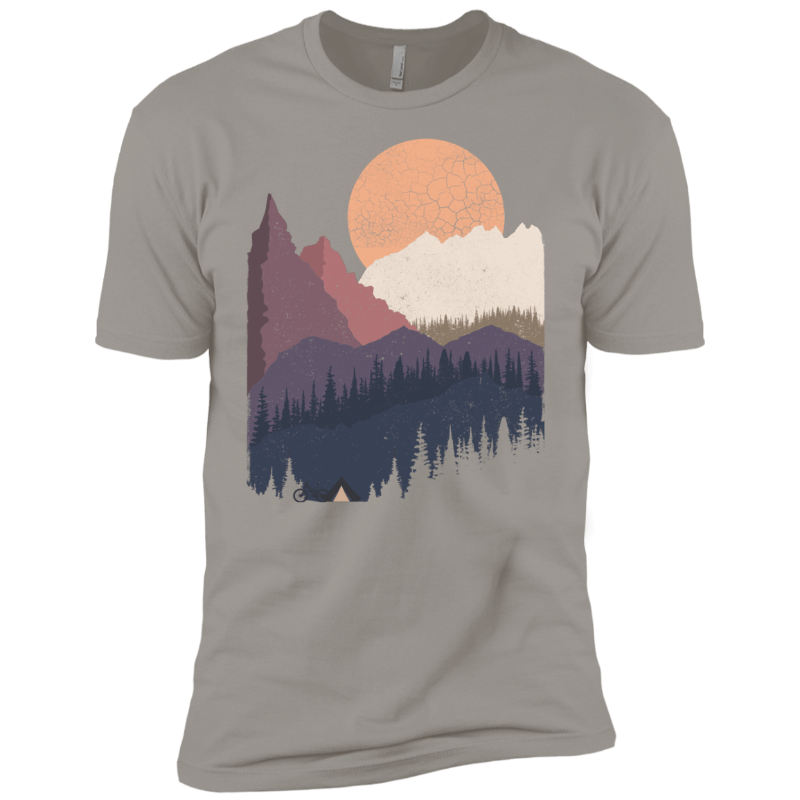 Scenic Camping Boys Premium T-Shirt